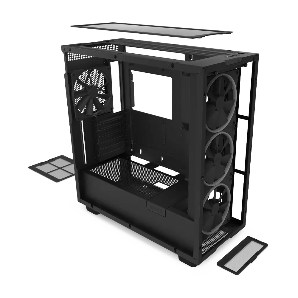 NZXT H7 Elite ATX Mid Tower | Gaming Case Black in Bahrain